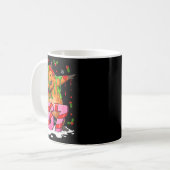 67 Christmas Funny 67 Brainrot Youth Kids Capybara Kaffeetasse (Vorderseite Links)