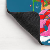 67 Christmas Funny 67 Brainrot Youth Kids Capybara Mousepad (Ecke)