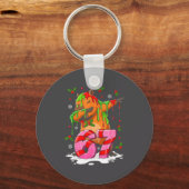 67 Christmas Funny 67 Brainrot Youth Kids Capybara Schlüsselanhänger (Vorderseite)