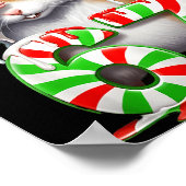 67 Christmas Funny 67 Brainrot Youth Kids Hamster  Poster (Ecke)