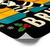 67 Christmas Funny 67 Meme Youth Kids Dabbing Sant Poster (Ecke)