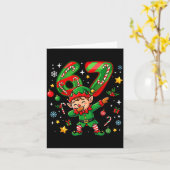 67 Christmas Funny 67 Meme Youth Kids Elf 67  Karte (Gelbe Blume)