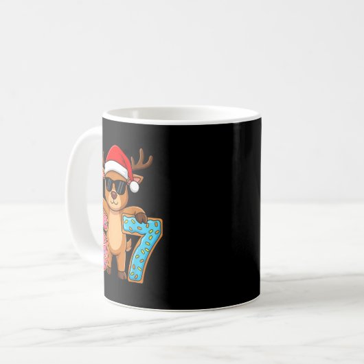 67 Christmas Funny 67 Meme Youth Kids Reindeer 67  Kaffeetasse (Vorderseite Links)