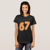 67 Christmas Funny 6 7 Gingerbread Six Seven Xmas T-Shirt (Vorne ganz)