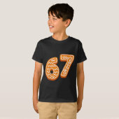67 Christmas Funny 6 7 Gingerbread Six Seven Xmas  T-Shirt (Vorne ganz)