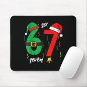 67 Christmas Funny 6 7 Meme Six Seven Xmas Boys Ki Mousepad (Mit Mouse)