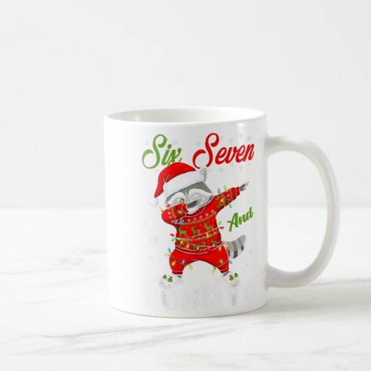 67 Christmas Funny Six Seven Bruh Meme Brainrot Sa Kaffeetasse (Rechts)