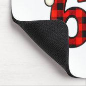 67 Christmas Funny Six Seven Meme Brainrot Plaid S Mousepad (Ecke)