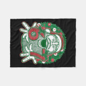 67 Christmas Funny Six Seven Meme Brainrot Santa C Fleecedecke (Vorderseite (Horizontal))