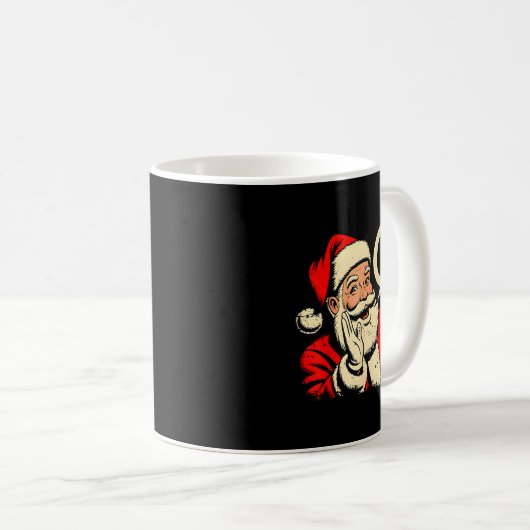 67 Christmas Funny Six Seven Meme Brainrot Santa C Kaffeetasse (VorderseiteRechts)