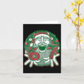 67 Christmas Funny Six Seven Meme Brainrot Santa C Karte (Gelbe Blume)