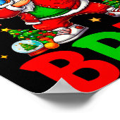 67 Christmas Funny Six Seven Meme Brainrot Santa K Poster (Ecke)