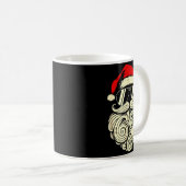 67 Christmas Funny Six Seven Meme Santa Face Shirt Kaffeetasse (VorderseiteRechts)