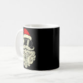 67 Christmas Funny Six Seven Meme Santa Face Shirt Kaffeetasse (Vorderseite Links)