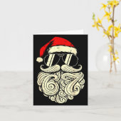 67 Christmas Funny Six Seven Meme Santa Face Shirt Karte (Gelbe Blume)