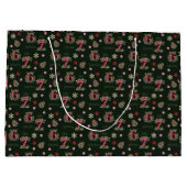 67 Christmas Gift Bag Six Seven Gift Wrap Große Geschenktüte (Rückseite)