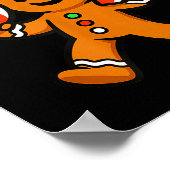67 Christmas Gingerbreadman Candy Cane 6 7 Meme Xm Poster (Ecke)