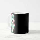 67 Christmas Kawaii Pastel Design Kaffeetasse (Vorderseite Links)