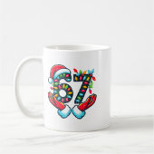 67 Christmas Lights Funny Christmas 6 7 Meme Xmas Kaffeetasse (Links)