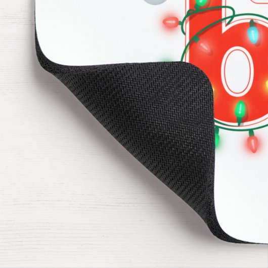 67 Christmas Lights Meme Saying 6 7 Costume Xmas L Mousepad (Ecke)