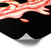 67 Christmas Melting Candy Cane Six Seven For Girl Poster (Ecke)