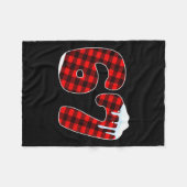 67 Christmas Meme 6 7 Numbers Six Seven Funny Xmas Fleecedecke (Vorderseite (Horizontal))