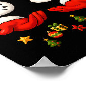 67 Christmas Meme Funny 6 7 Hands Gen Alpha Slang  Poster (Ecke)