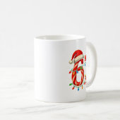 67 Christmas Meme Funny Six Seven Xmas Lights Cand Kaffeetasse (VorderseiteRechts)