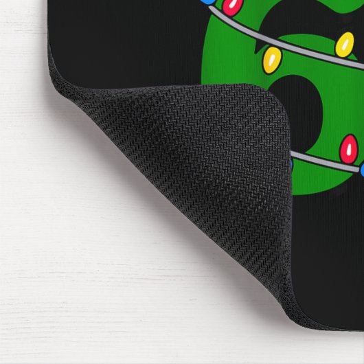 67 Christmas Meme Saying 6 7 Xmas Santa Claus Mousepad (Ecke)