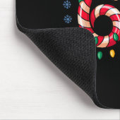 67 Christmas Meme Six Seven Xmas Funny Boys Girls Mousepad (Ecke)