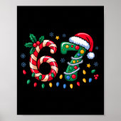 67 Christmas Meme Six Seven Xmas Funny Boys Girls  Poster (Vorne)