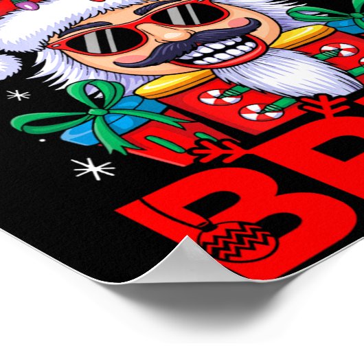 67 Christmas Nutcracker Bruh 6 7 Funny Christmas 6 Poster (Ecke)