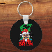 67 Christmas Nutcracker Bruh 6 7 Funny Christmas 6 Schlüsselanhänger (Vorderseite)