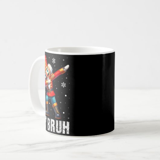 67 Christmas Nutcracker Six Seven Bruh 6 7 Funny C Kaffeetasse (Vorderseite Links)