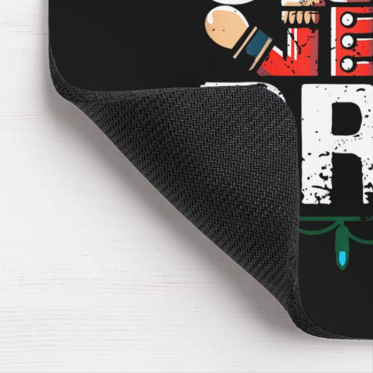 67 Christmas Nutcracker Six Seven Bruh 6 7 Funny C Mousepad (Ecke)