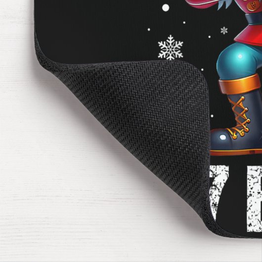 67 Christmas Nutcracker Six Seven Bruh 6 7 Funny C Mousepad (Ecke)