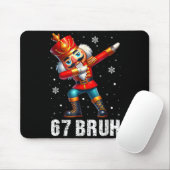 67 Christmas Nutcracker Six Seven Bruh 6 7 Funny C Mousepad (Mit Mouse)