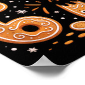 67 Christmas Oh Snap Gingerbreadman 6 7 Meme Xmas  Poster (Ecke)