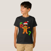 67 Christmas Oh Snap Gingerbreadman 6 7 Meme Xmas  T-Shirt (Vorne ganz)