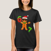 67 Christmas Oh Snap Gingerbreadman 6 7 Meme Xmas T-Shirt (Vorderseite)