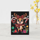 67 Christmas Outfit Women Meme Reindeer Six Seven Karte (Gelbe Blume)