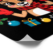 67 Christmas Outfit Women Meme Reindeer Six Seven Poster (Ecke)