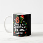 67 Christmas Pajama Shirt 6 7 Funny Meme Teen Boys Kaffeetasse (Links)