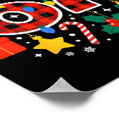 67 Christmas Red Plaid 6 7 Six Seven Boys Poster (Ecke)