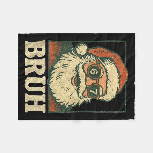 67 Christmas Santa Bruh 6 7 Meme Six Seven Gen Alp Fleecedecke (Vorderseite (Horizontal))