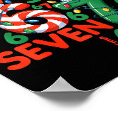 67 Christmas Tree Candy Cane Holiday Six Seven Mem Poster (Ecke)