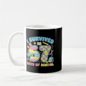 67 Clroom Milestone Cute Pastel Kids Humor  Kaffeetasse (Links)