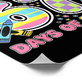 67 Clroom Milestone Cute Pastel Kids Humor  Poster (Ecke)