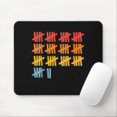 67 Counting Math Teacher Mathematics 67th Number  Mousepad (Mit Mouse)