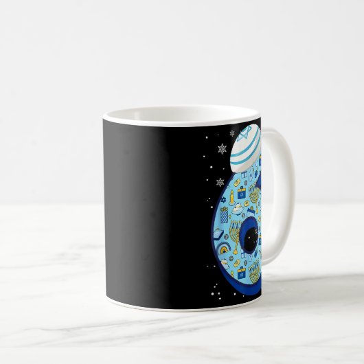 67 Couple Hanukkah Matching Six Seven Meme Jewish  Kaffeetasse (VorderseiteRechts)